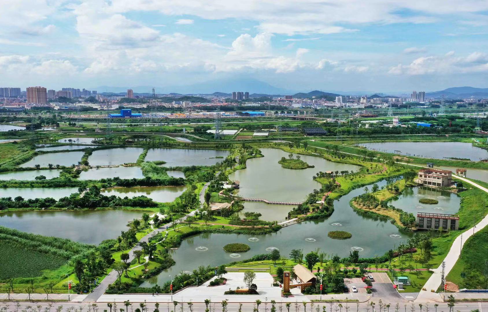东莞银山市级湿地公园工程总承包